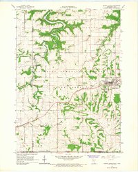 Spring Grove 1965 topographic map thumbnail