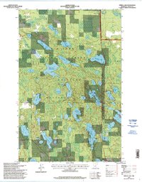 Spring Lake 1996 topographic map thumbnail