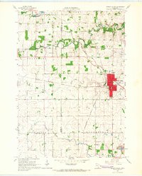 Spring Valley 1965 topographic map thumbnail