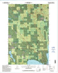 Squaw Lake 1996 topographic map thumbnail