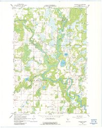 Staples NE 1966 topographic map thumbnail