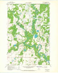 Staples NE 1966 topographic map thumbnail