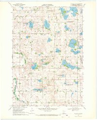 Starbuck NW 1968 topographic map thumbnail