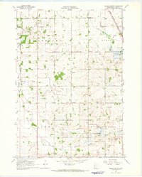 Steele Center 1967 topographic map thumbnail