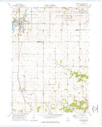 Stewartville 1974 topographic map thumbnail