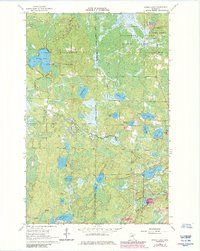 Stingy Lake 1964 topographic map thumbnail