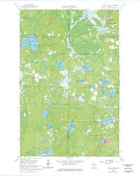 Stingy Lake 1964 topographic map thumbnail