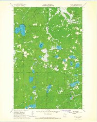 Stingy Lake 1964 topographic map thumbnail