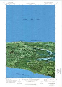 Sucker Creek 1973 topographic map thumbnail