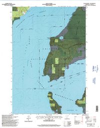 Sugar Point 1996 topographic map thumbnail