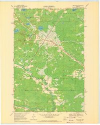 Swan River 1970 topographic map thumbnail