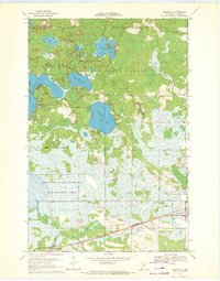 Tamarack 1970 topographic map thumbnail