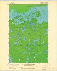 Takucmich Lake 1963 topographic map thumbnail