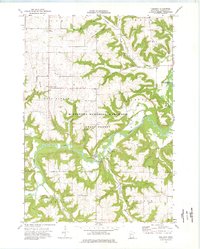 Theilman 1974 topographic map thumbnail
