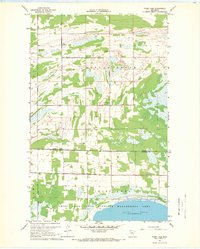 Thief Lake 1967 topographic map thumbnail