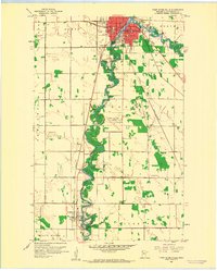 Thief River Falls 1959 topographic map thumbnail