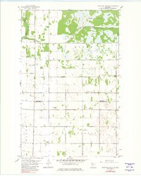 Thief River Falls NE 1961 topographic map thumbnail