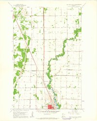 Thief River Falls NW 1961 topographic map thumbnail
