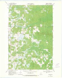 Thor SW 1969 topographic map thumbnail