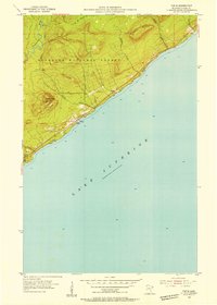 Tofte 1955 topographic map thumbnail