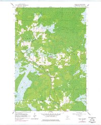 Toivola SW 1963 topographic map thumbnail