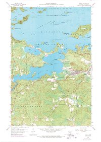 Tower 1956 topographic map thumbnail