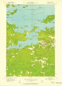 Tower 1956 topographic map preview