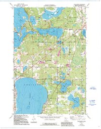 Turtle River 1972 topographic map thumbnail