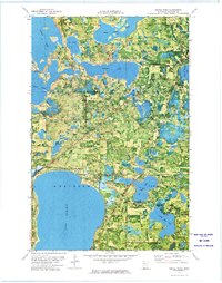 Turtle River 1972 topographic map preview