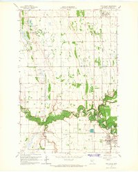 Twin Valley 1965 topographic map thumbnail