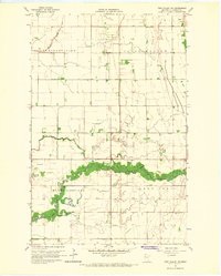 Twin Valley SW 1965 topographic map thumbnail