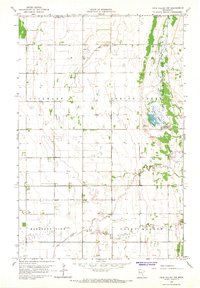 Twin Valley NW 1965 topographic map thumbnail