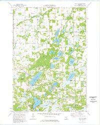 Typo Lake 1974 topographic map thumbnail