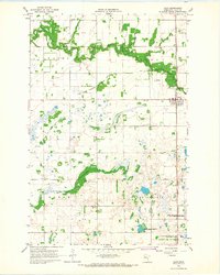 Ulen 1966 topographic map thumbnail