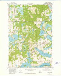 Vergas 1973 topographic map thumbnail