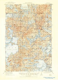 Vergas 1915 topographic map thumbnail
