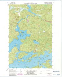 Vermilion Dam 1956 topographic map thumbnail