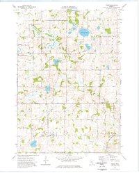 Veseli 1974 topographic map preview