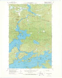 Vermilion Dam 1956 topographic map thumbnail