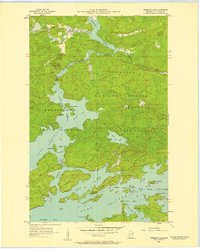 Vermilion Dam 1956 topographic map thumbnail