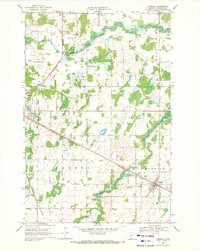 Verndale 1969 topographic map thumbnail