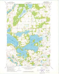 Vining 1973 topographic map thumbnail