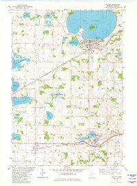 Waconia 1981 topographic map thumbnail