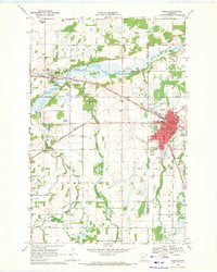 Wadena 1969 topographic map thumbnail