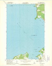 Wahkon North 1968 topographic map thumbnail