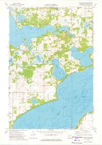 Walker Lake 1973 topographic map thumbnail