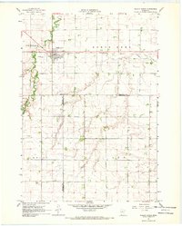 Walnut Grove 1967 topographic map thumbnail