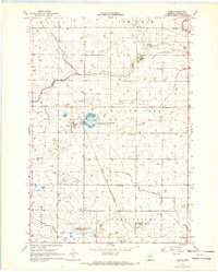Wanda 1967 topographic map thumbnail