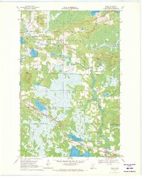 Warba 1970 topographic map thumbnail