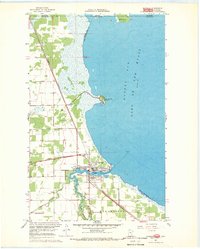 Warroad 1967 topographic map thumbnail